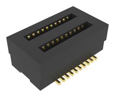 AMPHENOL COMMUNICATIONS SOLUTIONS 10165431-102000LF MEZZANINE CONN, RCPT, 20P, 2R, 0.5MM