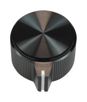 VISHAY ACCKMP2416NLS14 KNOB, ROUND SHAFT, ALUMINIUM, 6.35MM