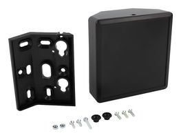 CAMDENBOSS CB1500-10SBK-KIT ENCLOSURE, WALL MOUNT, ABS, BLACK