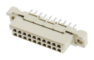 HARTING 09242206824 DIN 41612 CONN, RCPT, 20P, 2R, 2.54MM ROHS COMPLIANT: YES