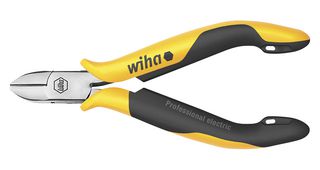 WIHA 26831 DIAGONAL WIRE CUTTER, BEVEL EDGE, 115MM