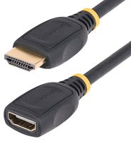 STARTECH HD2MF18INL CABLE ASSY, HDMI PLUG-RCPT, 500MM, BLACK