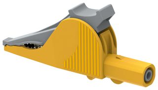 MULTICOMP PRO MP-ACL-1000V-Y ALLIGATOR CLIP, YELLOW, 36A, 1KV, 32MM