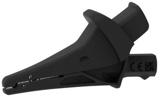 MULTICOMP PRO MP-AC-1500V-BL ALLIGATOR CLIP, BLACK, 20A, 1.5KV, 25MM