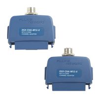 FLUKE NETWORKS DSX-CHA-M12-X-S CHANNEL ADAPTER SET, 8POS, CBL ANALYSER