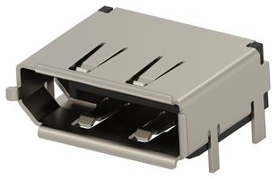 TE CONNECTIVITY 2498797-1 CONN, DP 2.1, R/A RCPT, 20P, SMT TH