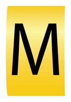 MULTICOMP PRO MP015648 CABLE MARKER, CARRIER, BLACK/YELLOW, M