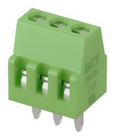 GCT TBC05-02-1-G-G TERMINAL BLOCK, WTB, 2POS, 30-18AWG