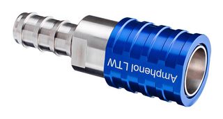 AMPHENOL LTW SQD-08SBEN-PBE001 LIQUID COOLING SKT, VALVE, BLUE, 5/8IN