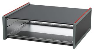NVENT SCHROFF 24582-343 FUNDA, SOBREMESA, ALUMINIO, 3U, 84HP