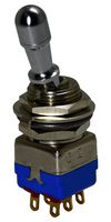 APEM 12146AD2K-2V TOGGLE SWITCH, DPDT, 4A, 30VDC