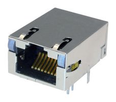 TRP CONNECTOR/BEL 2250067-1 RJ45 CONN, R/A JACK, 8P8C, 1PORT, TH