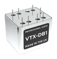 VIGORTRONIX VTX-DB1 MICROPHONE BRIDGING XFMR, 16HZ-40KHZ, TH