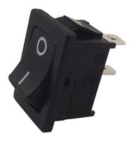 ALCOSWITCH - TE CONNECTIVITY PRASA1-16F-BB0BW ROCKER SW, PRASA1-16F-BB0BW