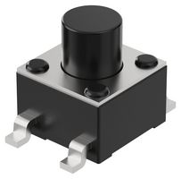 GCT SWT0211-050010GSA TACTILE SW, SPST-NO, 0.05A, 12VDC, 100GF