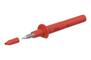 STAUBLI 64.1033-05022 TEST TIP PROBE, 1KV, 32A, RED