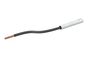 STAUBLI 66.2013-05028 STACK 4MM BANANA PLUG-PLUG, WHITE, 1M