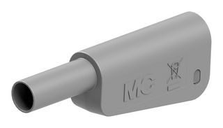 STAUBLI 64.3010-25 BANANA CONN, PLUG, 32A, 1KV, GREY