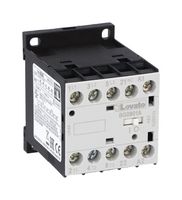 LOVATO 11BG0901A230 CONTACTOR, 3PST-NO, 230V, DIN RAIL