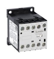 LOVATO 11BG1201D024 CONTACTOR, 3PST-NO, 24V, DIN RAIL