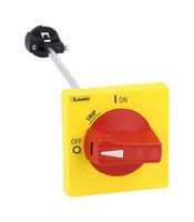 LOVATO ELECTRIC SM1X18200R PADLOCKABLE DOOR CPL HANDLE, R/Y, IP65