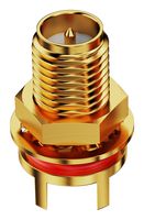 GCT RFPC-SMA40-FN-180-A RF CONN, SMA RP BLKHD JACK, 50 OHM, PCB