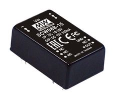 MEAN WELL SCW08B-05 DC-DC CONVERTER, 1.5KV, 8W, DIP, 5V