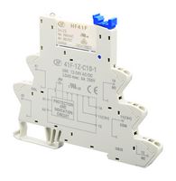 HONGFA 41F-1Z-C2-5 RELAY SOCKET, SPDT, 6A/250VAC, 5POS, DIN