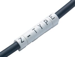 TE CONNECTIVITY - RAYCHEM 05811936 WIRE MARKER, Z-TYPE, PLUS, 3.2MM, BLK