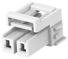 TE CONNECTIVITY 2391516-2 RECT POWER HOUSING, PLUG, 2POS, PANEL