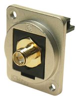 CLIFF ELECTRONIC COMPONENTS CP30261M3 RF CONN, SMA RP JACK, FEEDTHROUGH, PNL