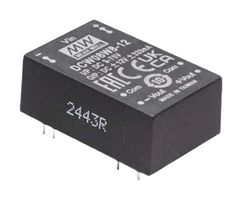 MEAN WELL DCW08W8-05 DC-DC CONVERTER, 5V/-5V, 0.8A/-0.8A