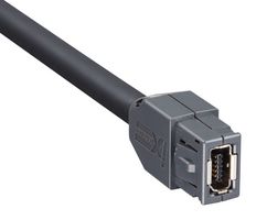 HIROSE / HRS IX40G-B-10P-JC(7.0)(01) MODULAR CONN, JACK, 10P10C, CAT6A, CABLE
