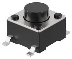 GCT SWT0315-050025GSA. TACTILE SW, SPST-NO, 0.05A/12V, 250GF