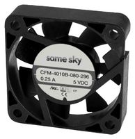 SAME SKY CFM-4010B-165-251 DC FAN, 25.1DBA, 12V, 0.72W, 40X10.5MM