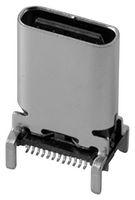 SAME SKY UJ40-C-V-G-SMT-TR USB CONN, 4.0 TYP C, RCPT, 24P, SMT