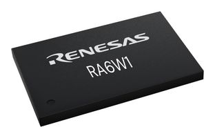 RENESAS R7SA6W1CEDZNR#MA0 MCU, 32BIT, 160MHZ, FCQFN-66