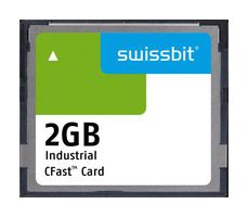 SWISSBIT SFCA2048H1AO4TO-I-MA-226-STD CFAST CARD, IND, 2GB, 3.3V