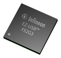 INFINEON CYUSB2316BF104AXIXQMA1 USB PERIPHERAL CTRL, 480MBPS, LGA-104
