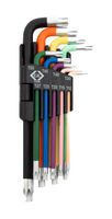 CK TOOLS T4450 TORX TAMPER PROOF KEY SET, 9 PIECES
