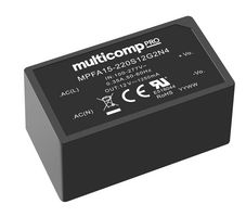 MULTICOMP PRO MPFA15-220S05G2N4 POWER SUPPLY, AC-DC, 5V, 3A
