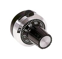 ETI SYSTEMS MG22L-6MM TURN COUNTING DIAL, SATIN FINISH, 6MM