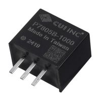 CUI P7805B-1000 DC-DC CONVERTER, 5V, 1A