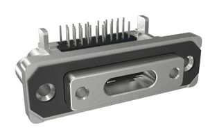 AMPHENOL COMMUNICATIONS SOLUTIONS MUSBRM1CBQ0 USB CONN, 3.0 TYPE C, R/A RCPT, 24POS