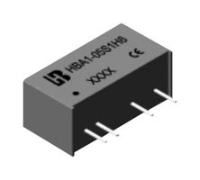 PULSE ELECTRONICS HBA1-05D1H6 DC-DC CONVERTER, 5V/-5V, 0.1A/-0.1A
