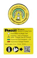 PANDUIT VS-AVT-RL REPLACEMENT LBL, ABSENCE OF VOLT TESTER ROHS COMPLIANT: YES