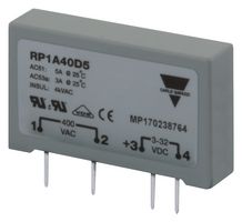 CARLO GAVAZZI RP1A40D5 SOLID STATE RELAY, SPST, 5A, 440VAC