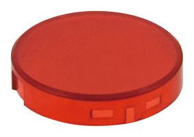 IDEC HA1A-L1-R LENS, PUSHBUTTON SWITCH, RED/ROUND FLUSH