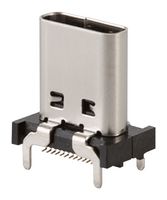 SAME SKY UJ32-22-C-V-G-SMT-1F-P24-TR USB CONN, 3.2 TYPE C RCPT, 24POS, SMT