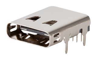 SAME SKY UJ32-21-C-H-G30-HMT-RT-P24-TR USB CON, R/A 3.2 TYP C RCPT, 24P, SMT/TH